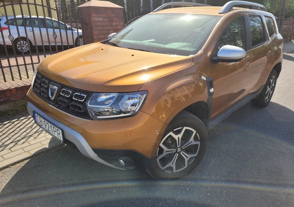 Dacia Duster cena 61998 przebieg: 45100, rok produkcji 2019 z Jarocin małe 352